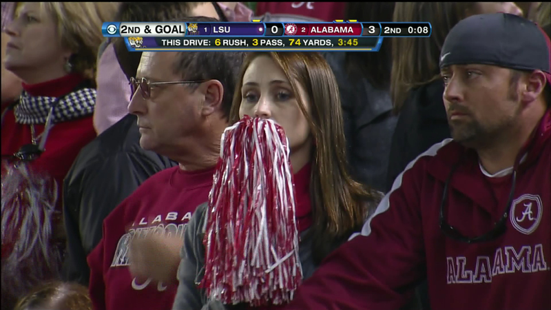 Illustration for article titled LSU-Alabama: A Story Told By Faces